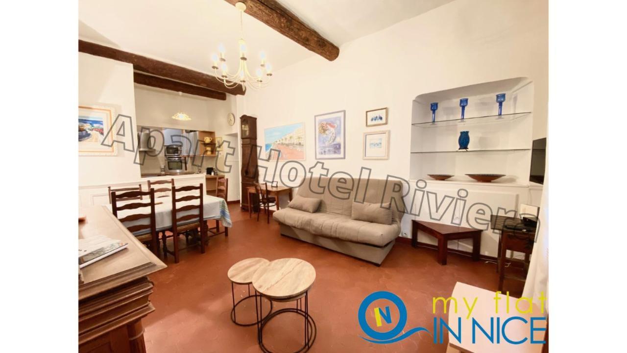 Aparthotel Riviera - Barillerie 3 - Vieille Ville 50M De La Plage- 4 Pieces - Ac Nizza Kültér fotó