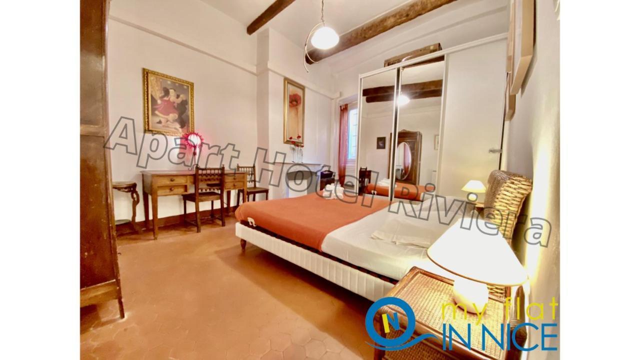 Aparthotel Riviera - Barillerie 3 - Vieille Ville 50M De La Plage- 4 Pieces - Ac Nizza Kültér fotó