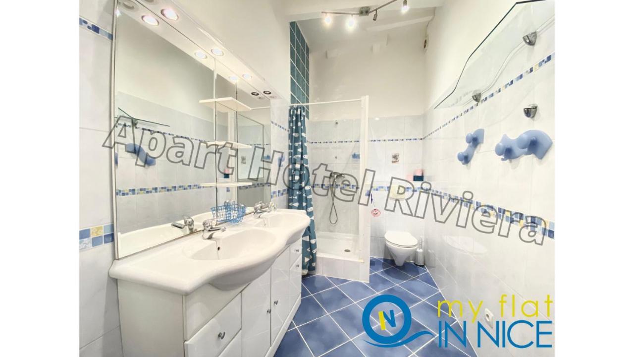 Aparthotel Riviera - Barillerie 3 - Vieille Ville 50M De La Plage- 4 Pieces - Ac Nizza Kültér fotó